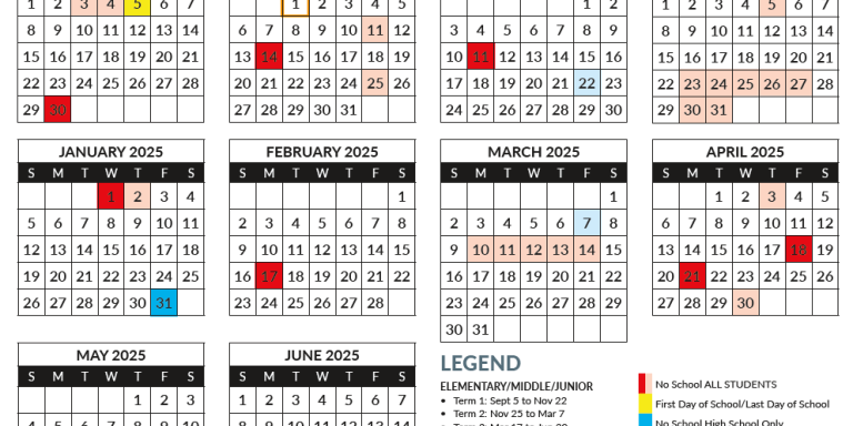 2024-25 HRCE calendar